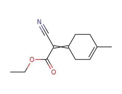 Cyano-[4-methyl-cyclohex-3-en-(Z)-ylidene]-acetic acid ethyl ester