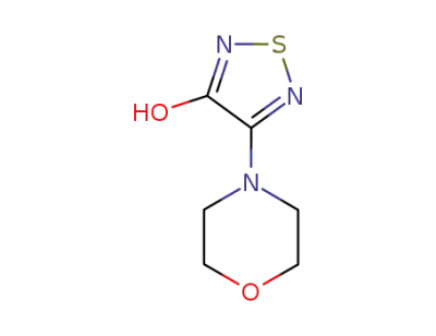 3-hydroxy-4-(N-morpholino)-1,2,5-thiadiazole