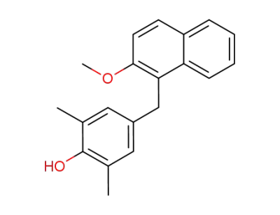 1-(4-hydroxy-3,5-dimethylbenzyl)-2-methoxynaphthalene