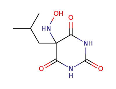 5-(N-hydroxylamino)-5-(2-methylpropyl)barbituric acid