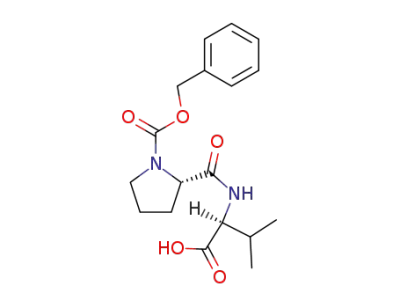(2S)-2-[({(2S)-1-[(benzyloxy)carbonyl]tetrahydro-1H-pyrrol-2-yl}carbonyl)amino]-3-methylbutanoic acid